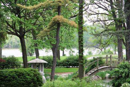Fabyan Forest Preserve: Frank Lloyd Wright, Japanese Garden, Windmill
