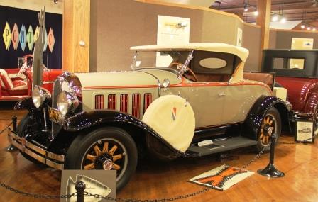 1929 Oakland Roadster in the Pontiac Oakland Museum