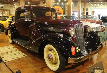 1934 coupe in the Pontiac Oakland Museum
