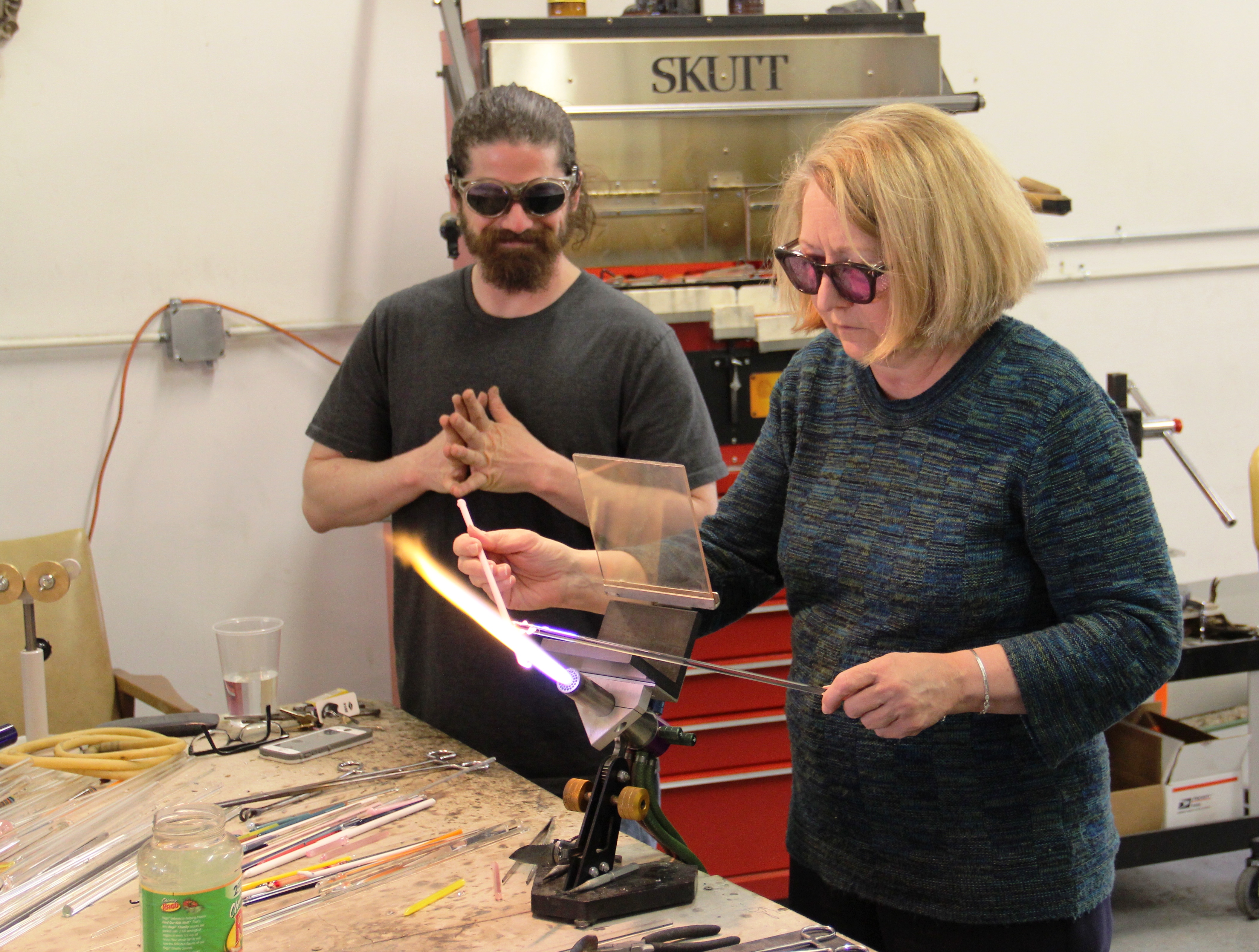 Learn to be a Glassblower at The Glass Park, Fort Wayne IN