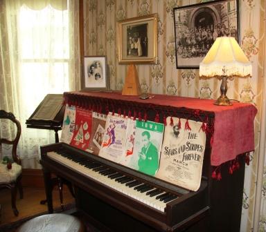 Piano in home