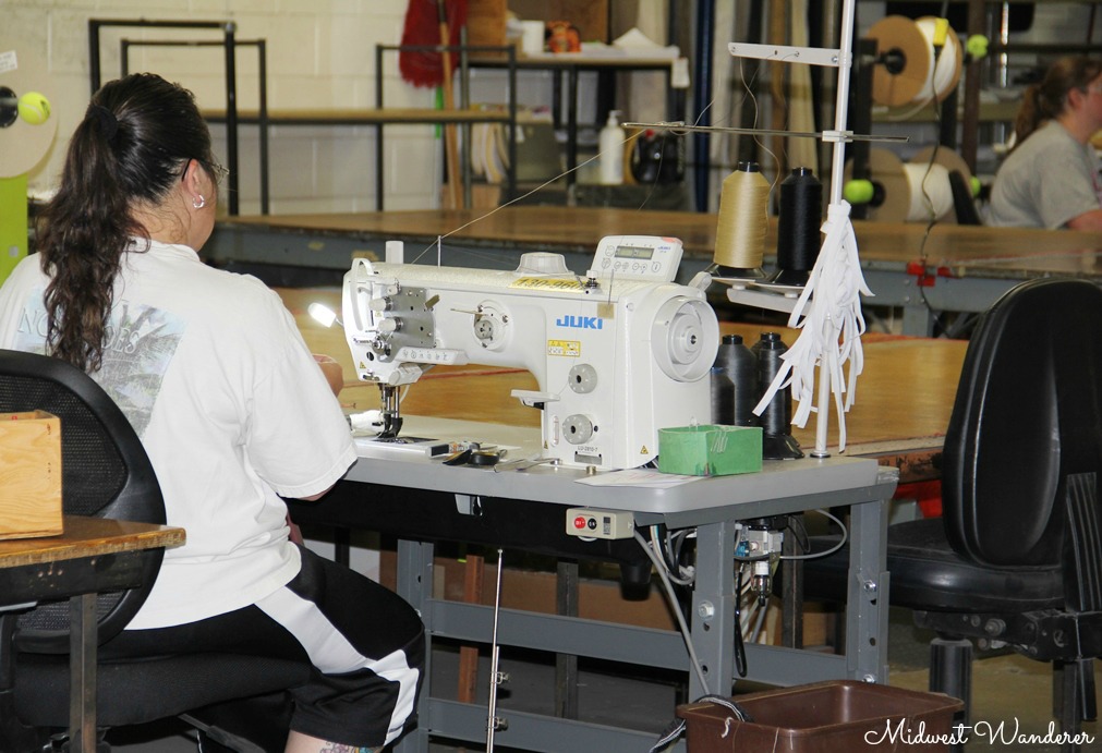 Sewing at the Winnebago Factory
