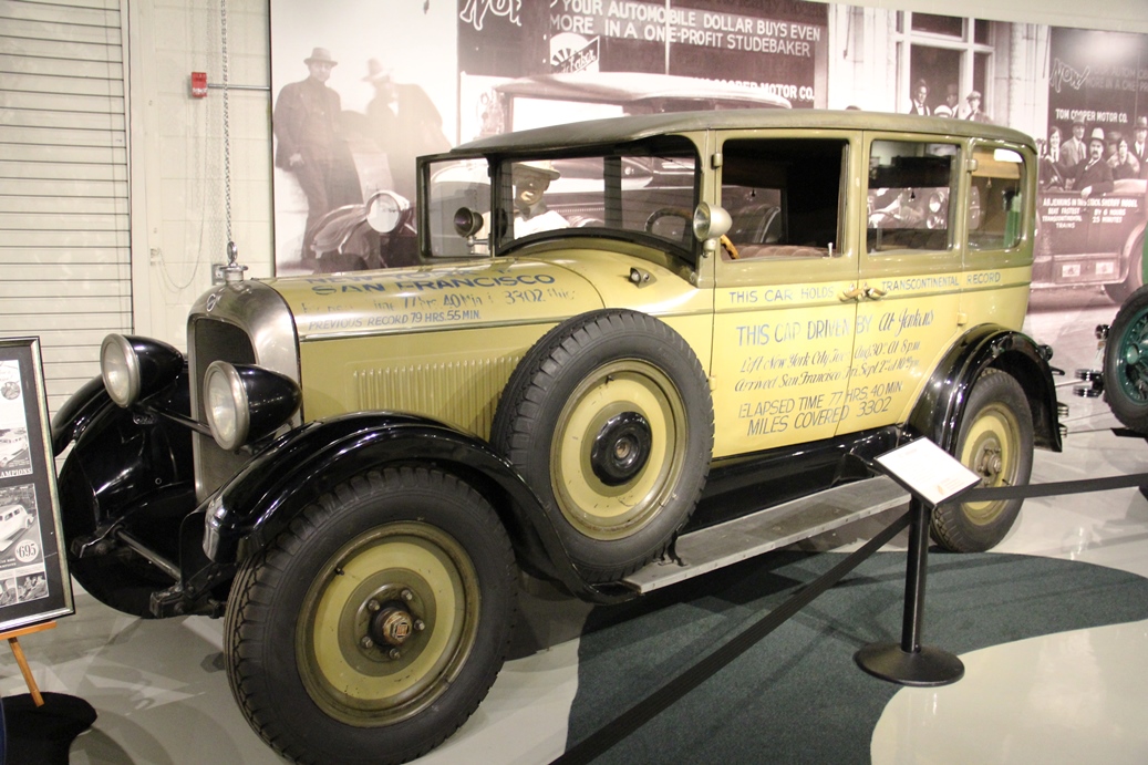 Record-setting 1927 Commander at the Studebaker Museum