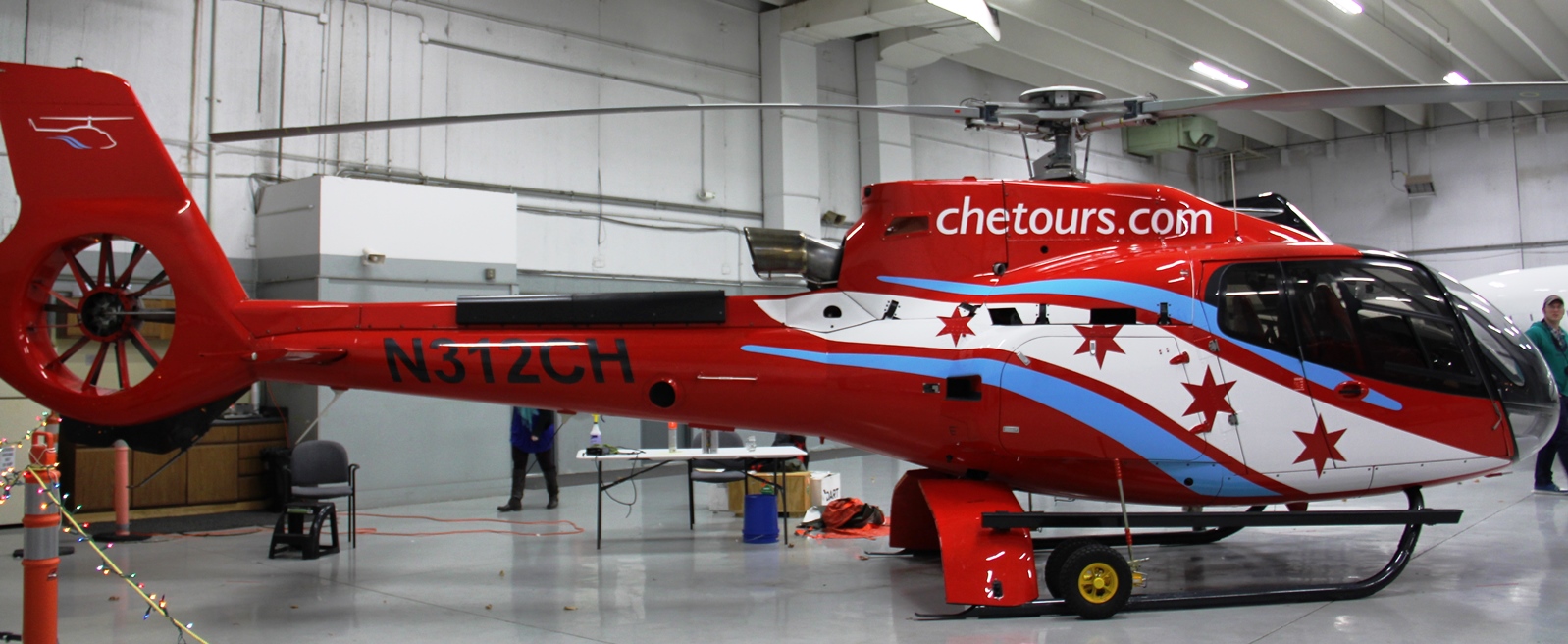 CHE EC130 helicopter