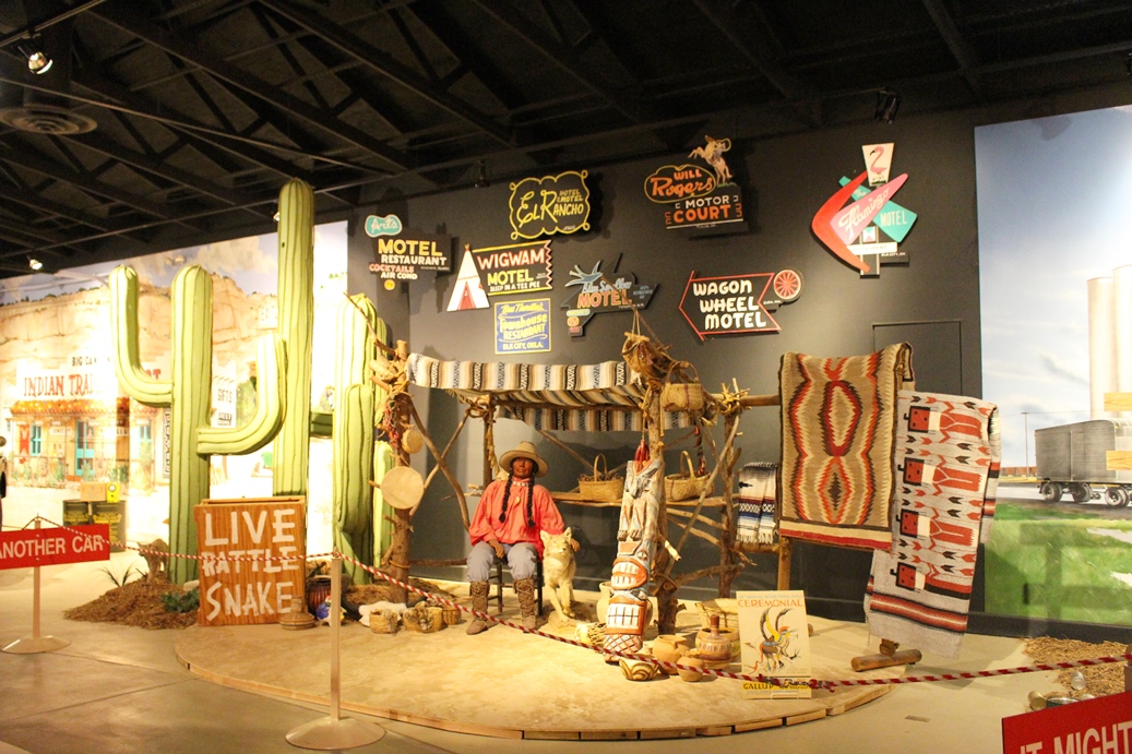 Arizona scene at National Route 66 Museum