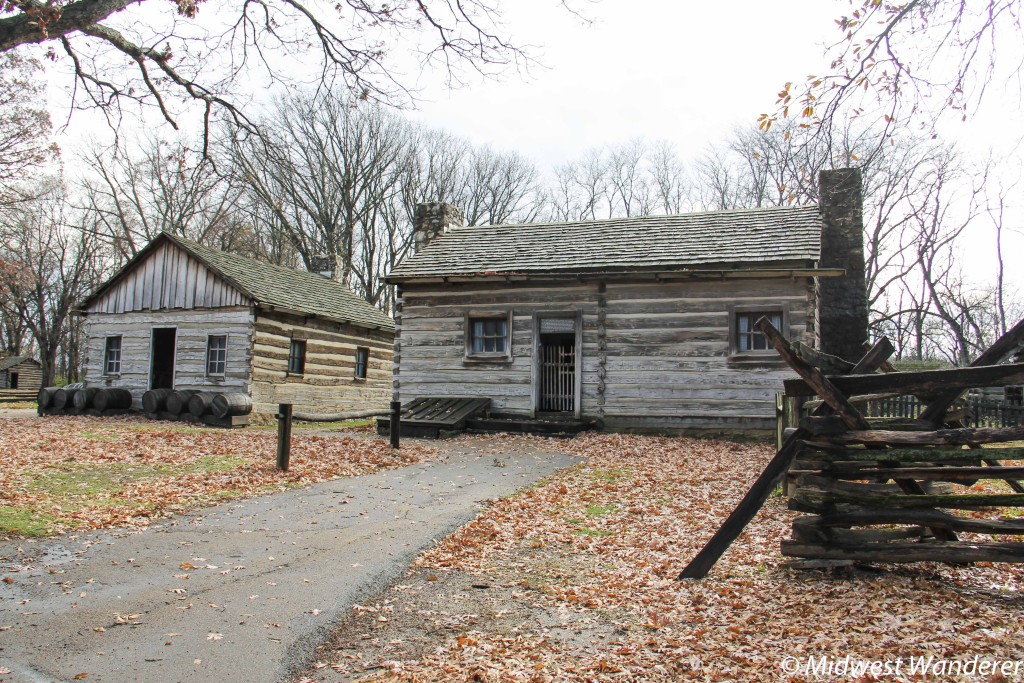 Buildings at Lincoln's New Salem State Historic Site