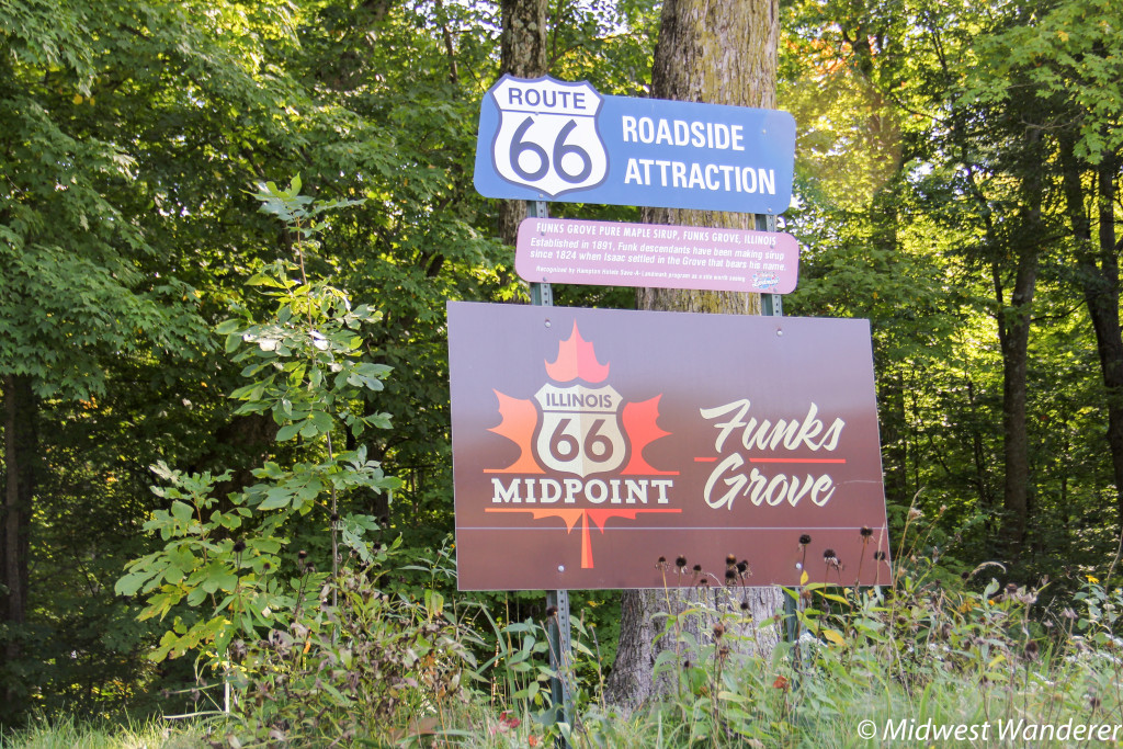 Funks Grove Route 66 Sign