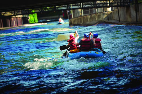 Whitewater Rafting in the City │Midwest Wanderer