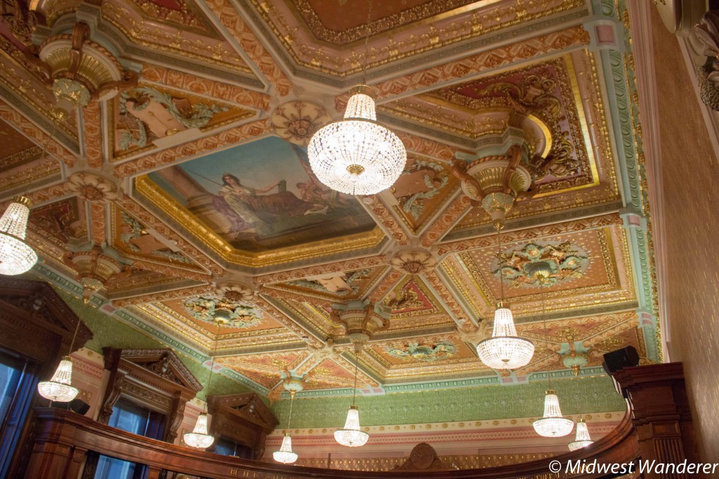 Ceiling in Old Supreme Courtroom