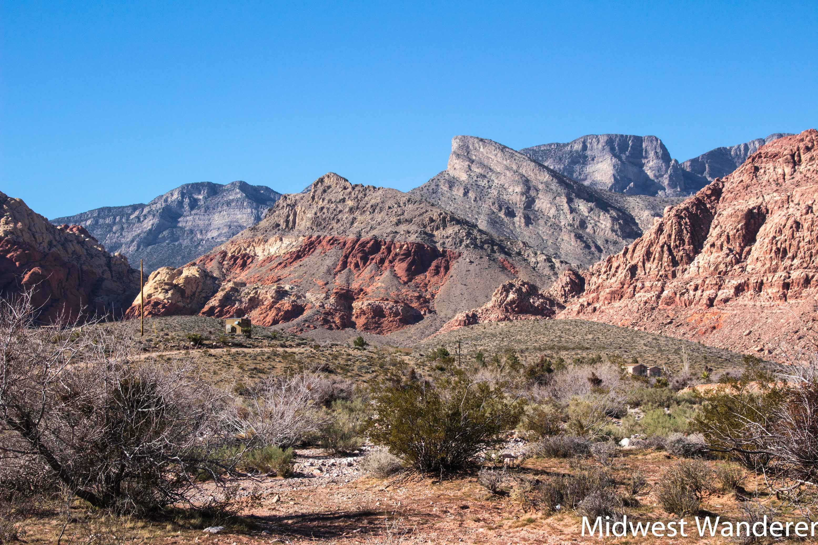 mountains at Red Rock Canyon