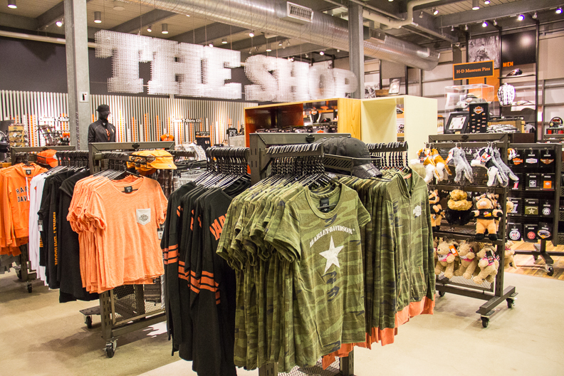 The Shop at the Harley-Davidson Museum