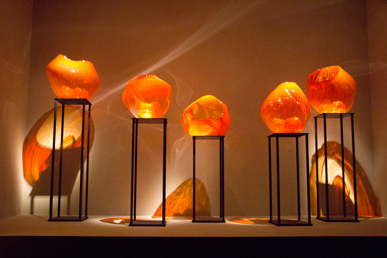 Chihuly glass exhibit