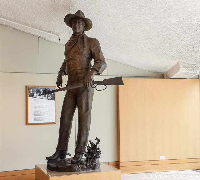 John Wayne sculpture