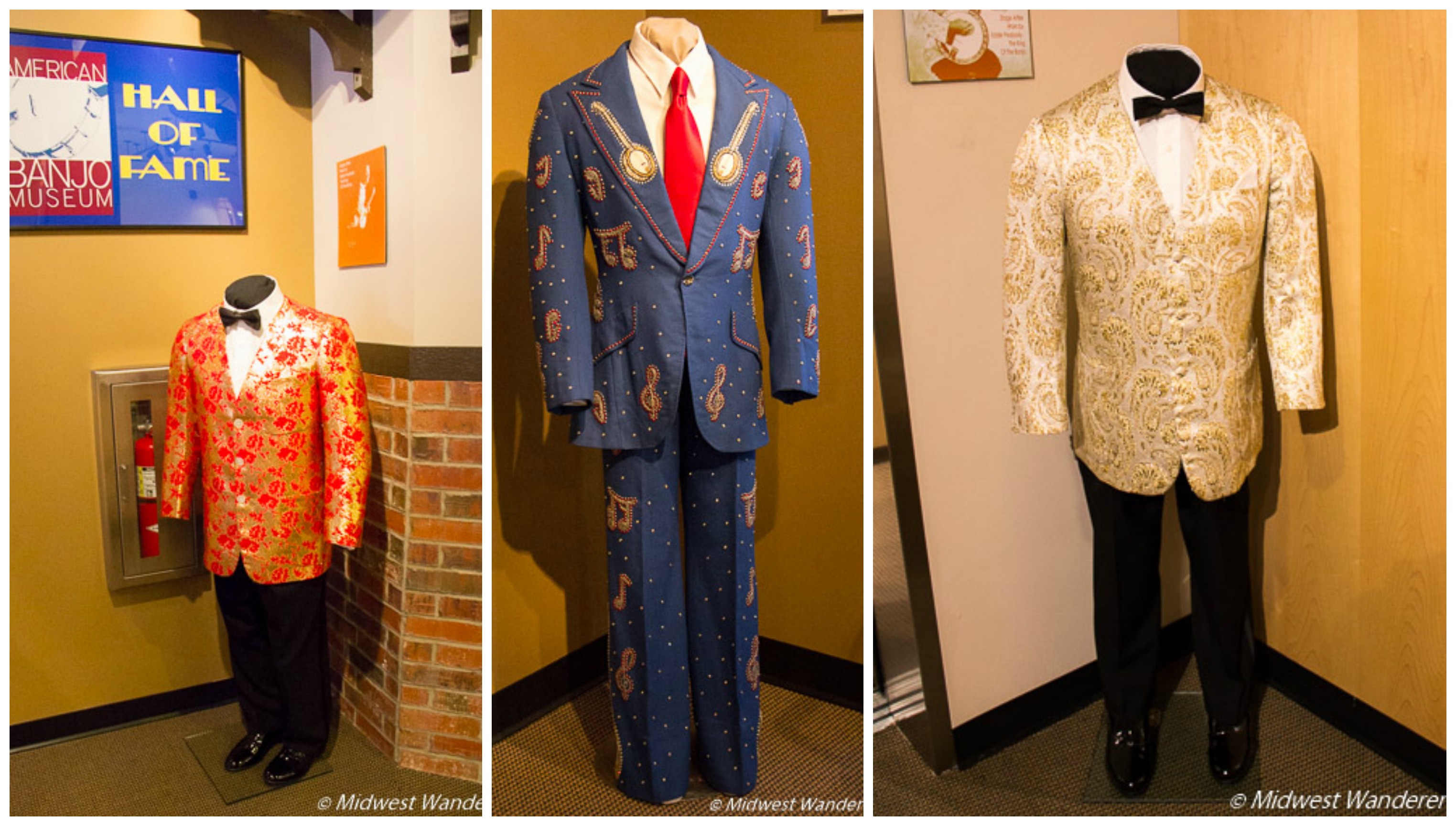 Performance Outfits in the Banjo Hall of Fame