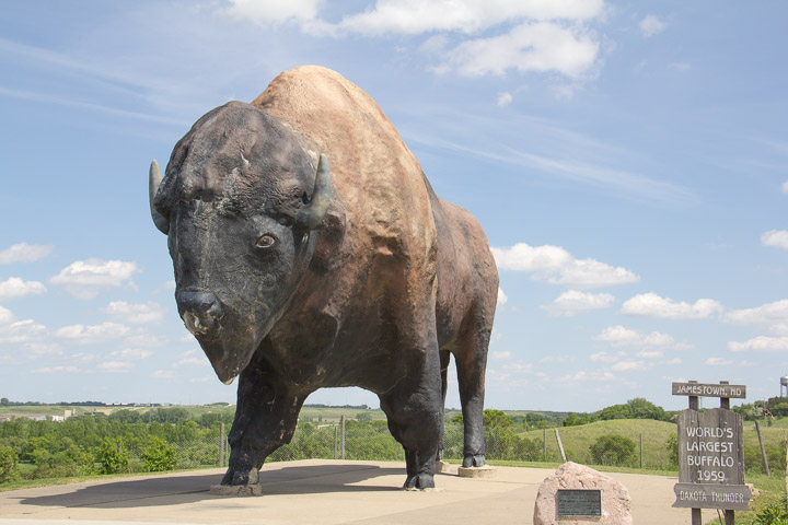 World's Largest Buffalo, Jamestown ND