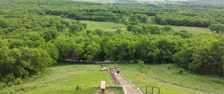 Sully's Hill National Game Preserve Observation Overlook