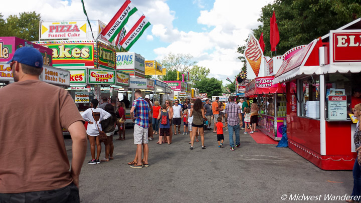 Junk Food Alley at Three Rivers Festival