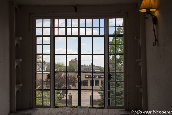 Window in Grant Wood Studio