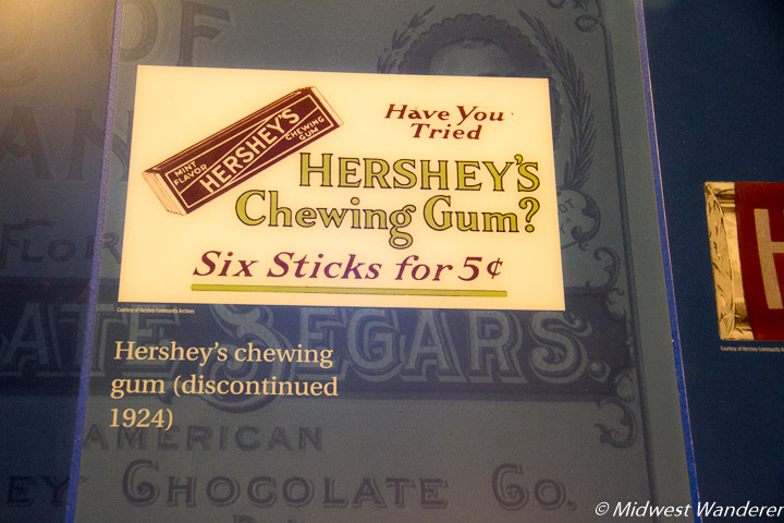 Hershey's Chewing Gum ad