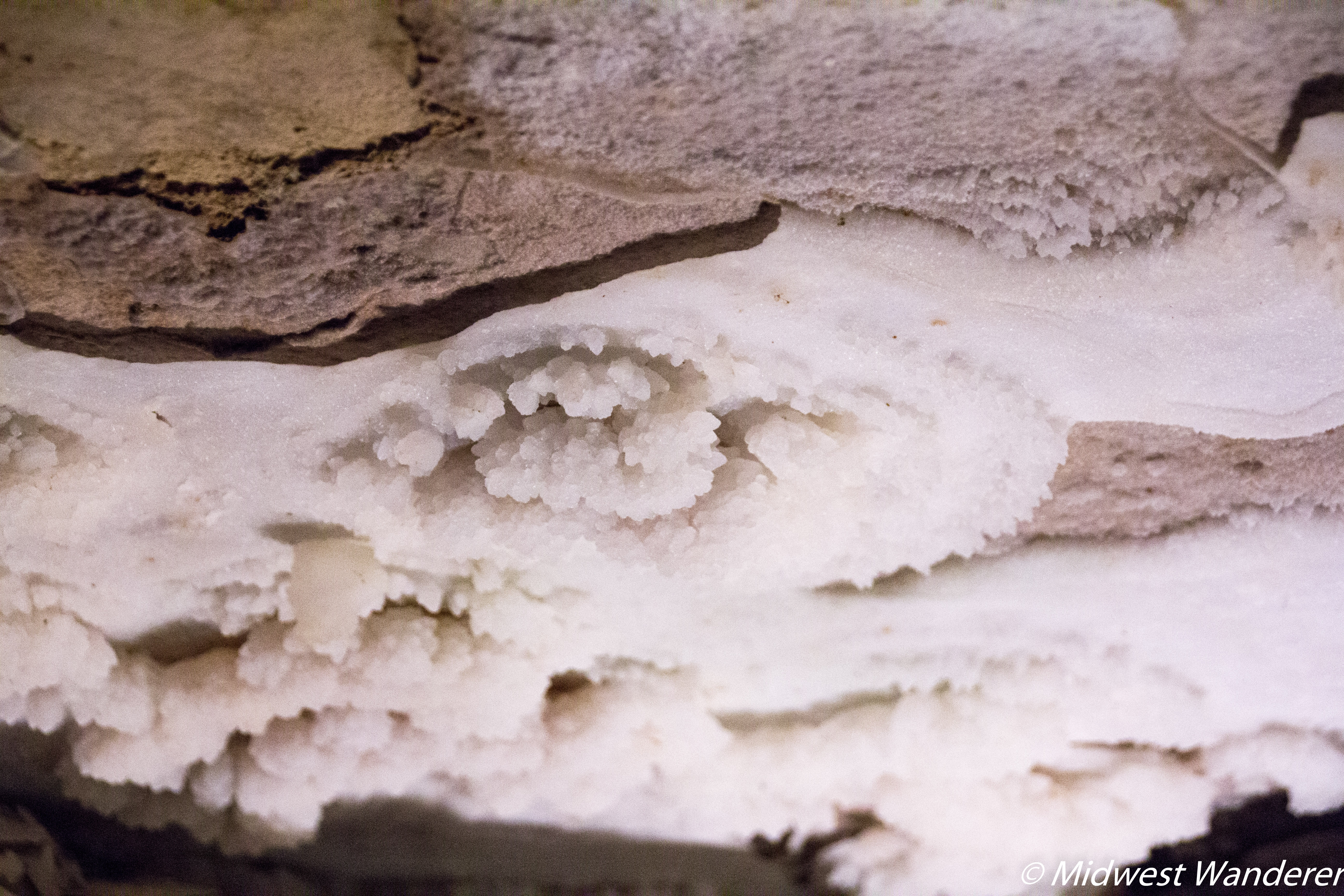 Marengo Cave calcite flower
