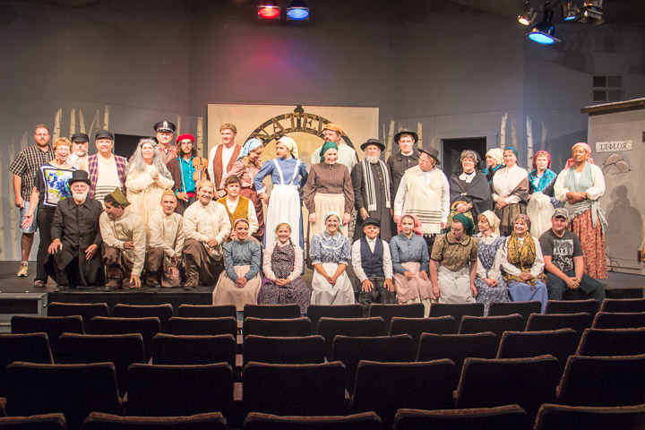 Webster City Community Theatre 'Fiddler on the Roof' cast