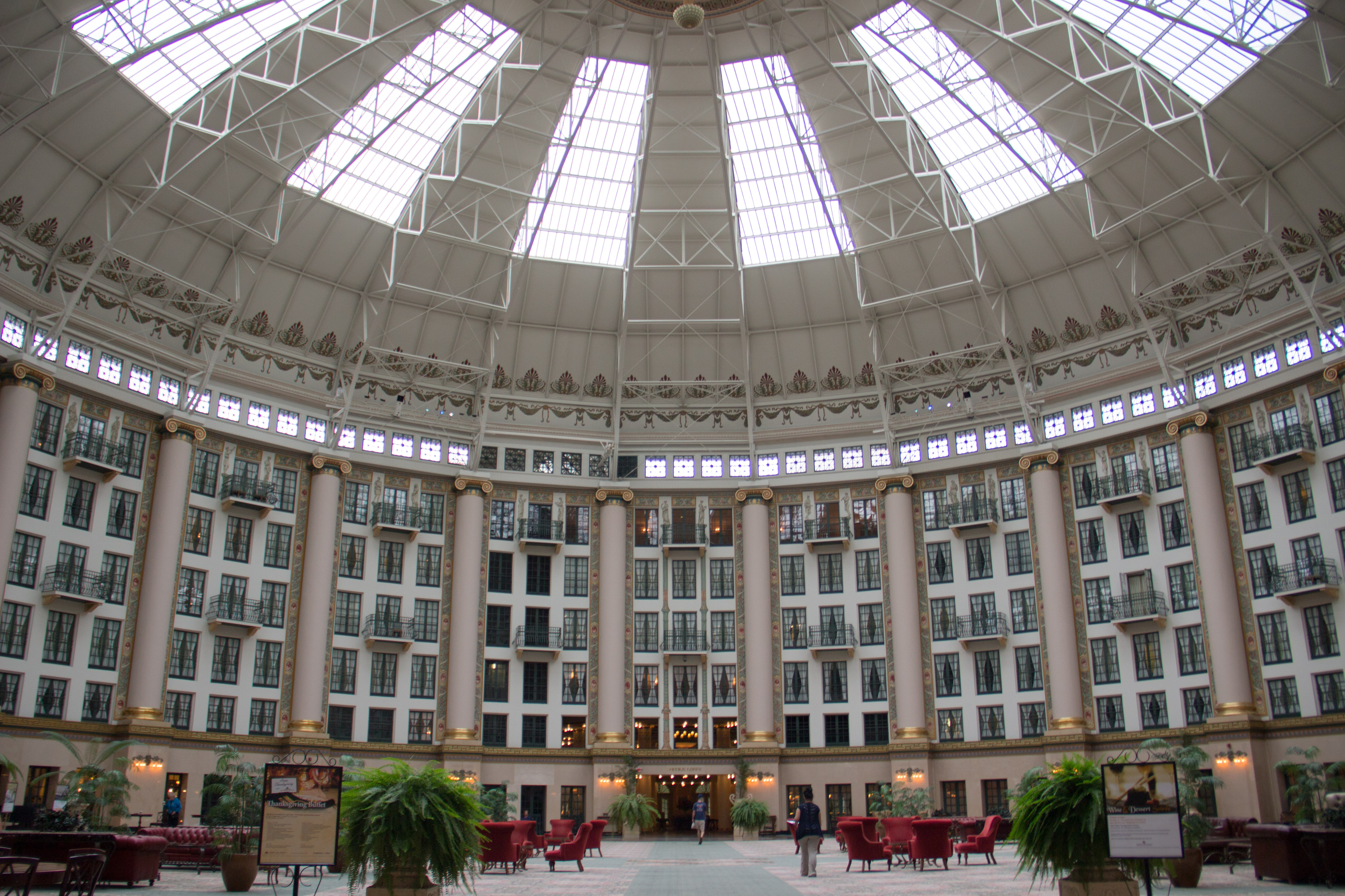 West Baden Hotel atrium