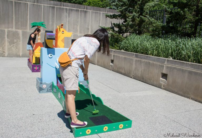 Indianapolis Museum of Art Play Mini Golf at the IMA