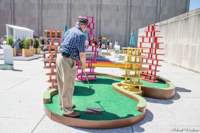 Indianapolis Museum of Art Play Mini Golf at the IMA