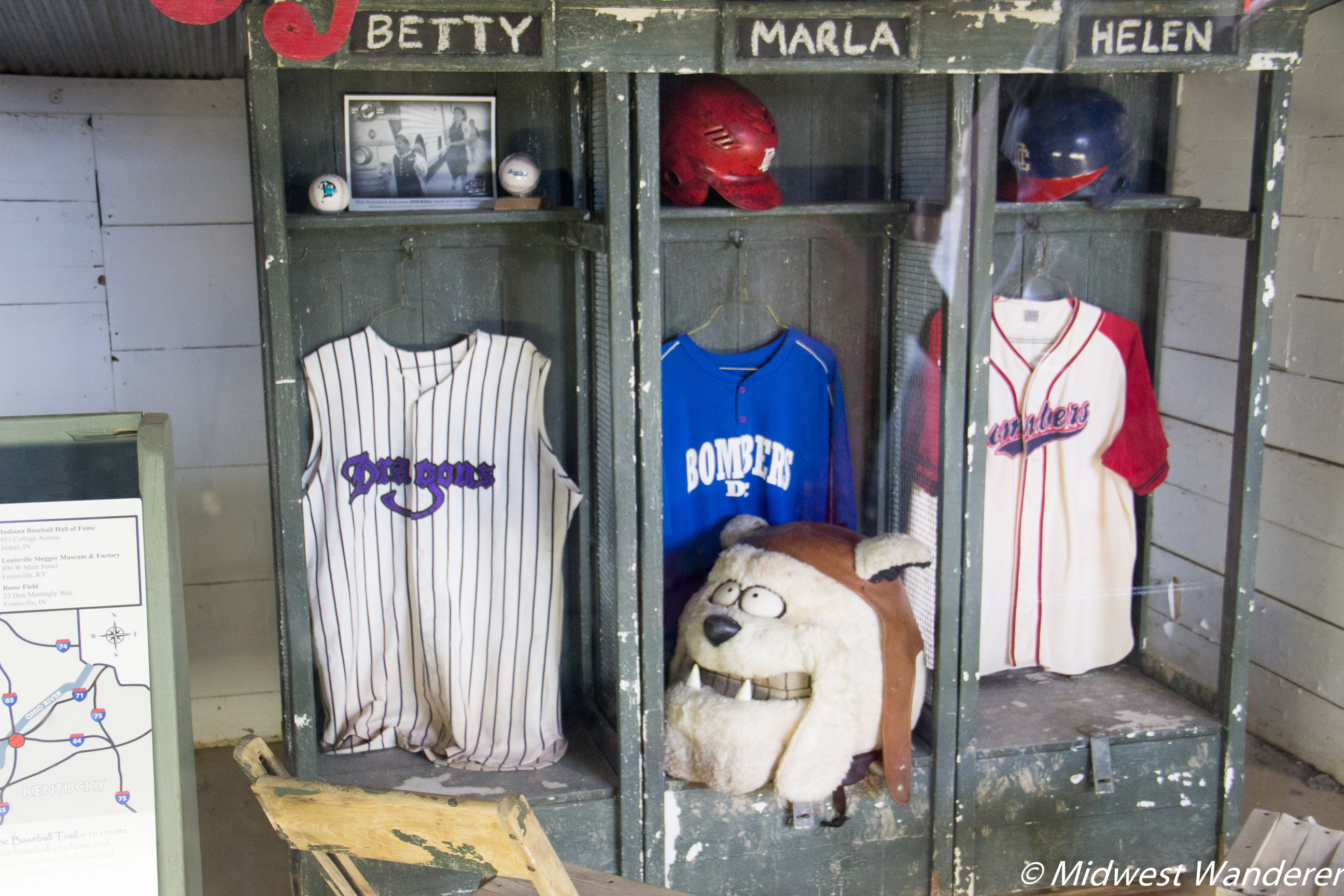 Locker from A League of Their Own