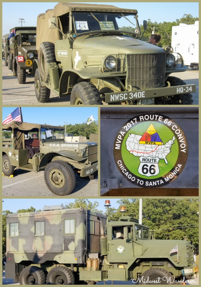 MVPA 2017 Route 66 Convoy - Pin Collage