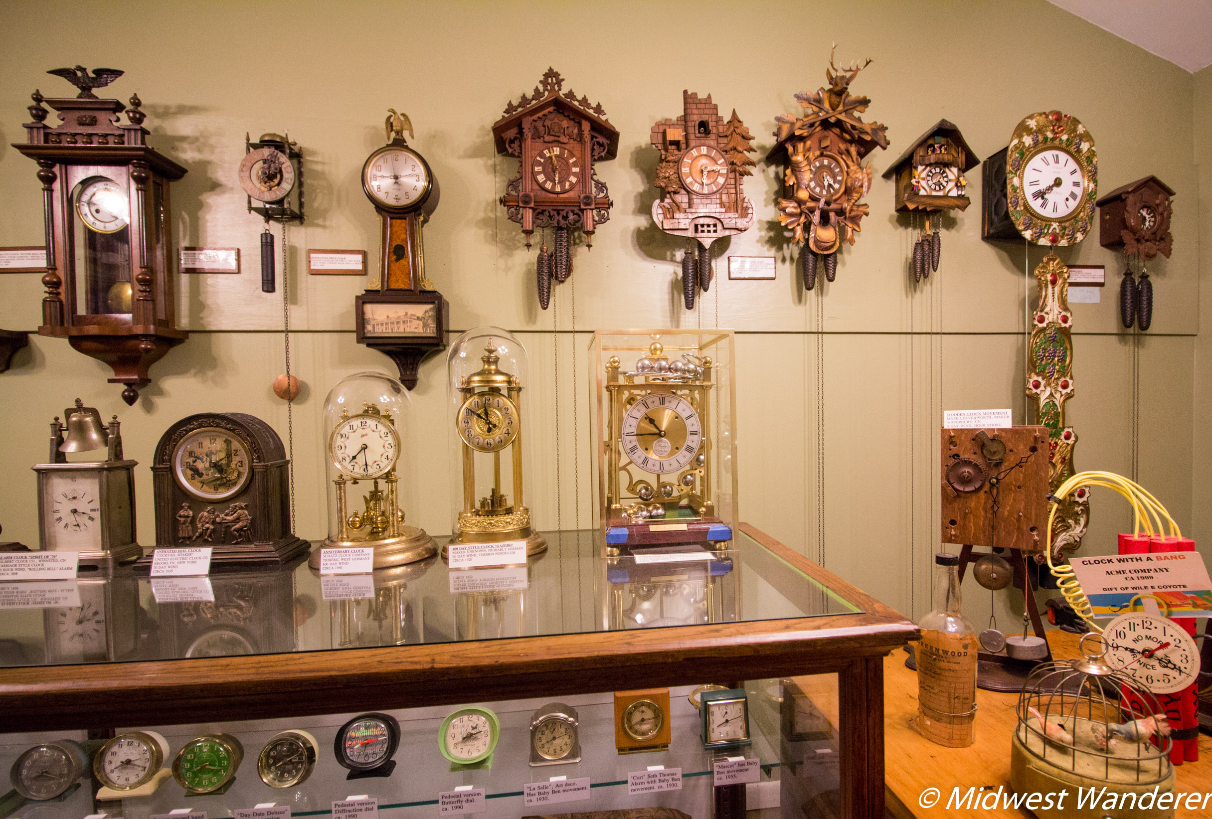 Wheels O' Time Museum - c;locks