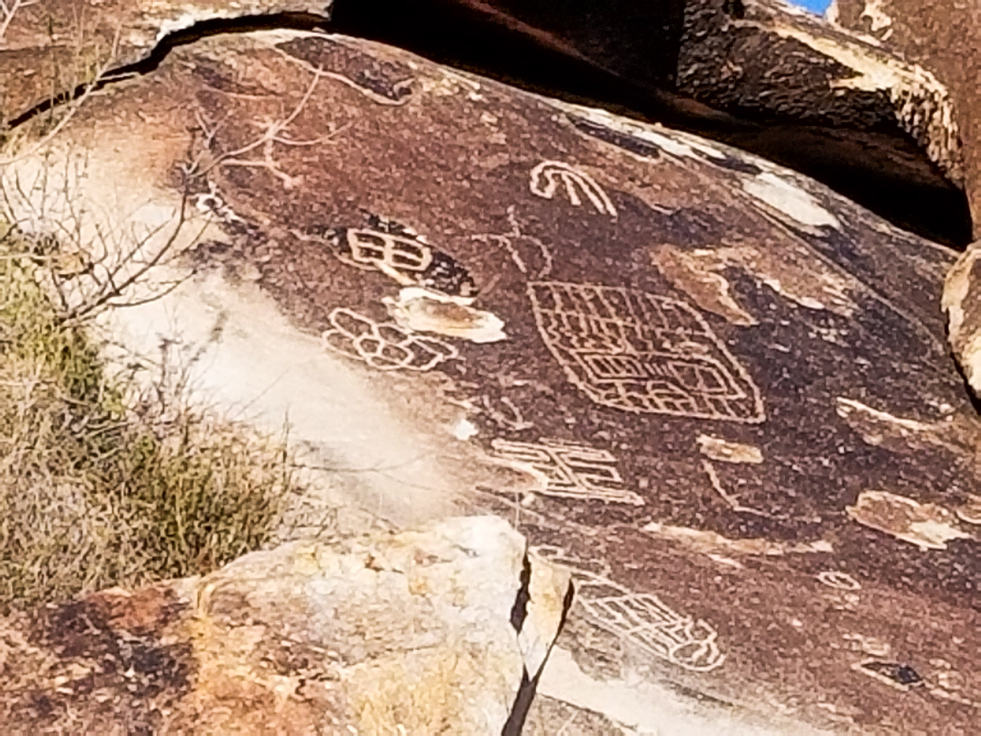 Grapevine Canyon petroglyphs