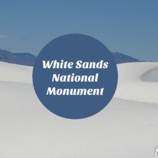White Sands National Monument: Sledding and Hiking