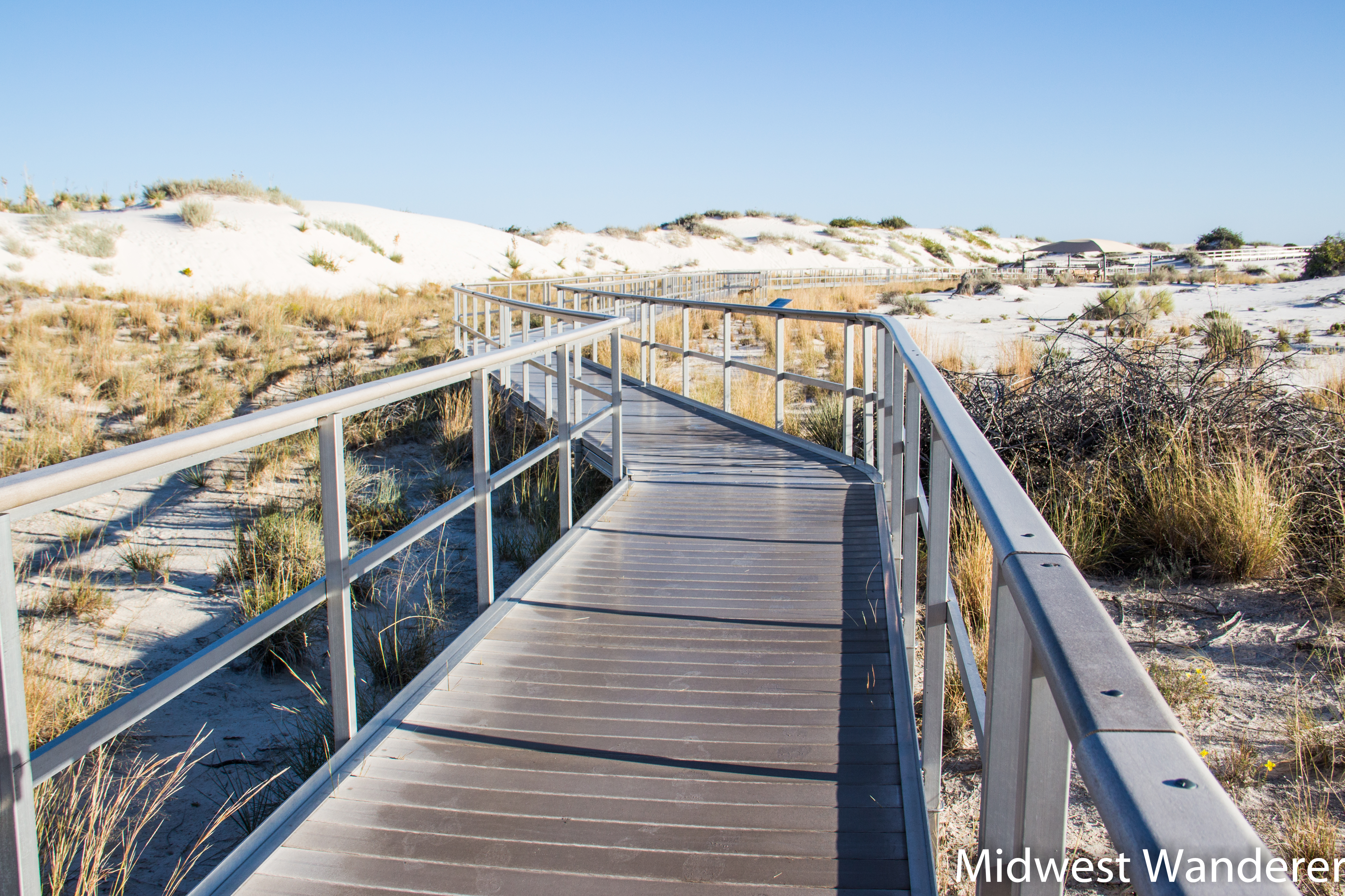 White Sands National Monument Interdune Boardwalk