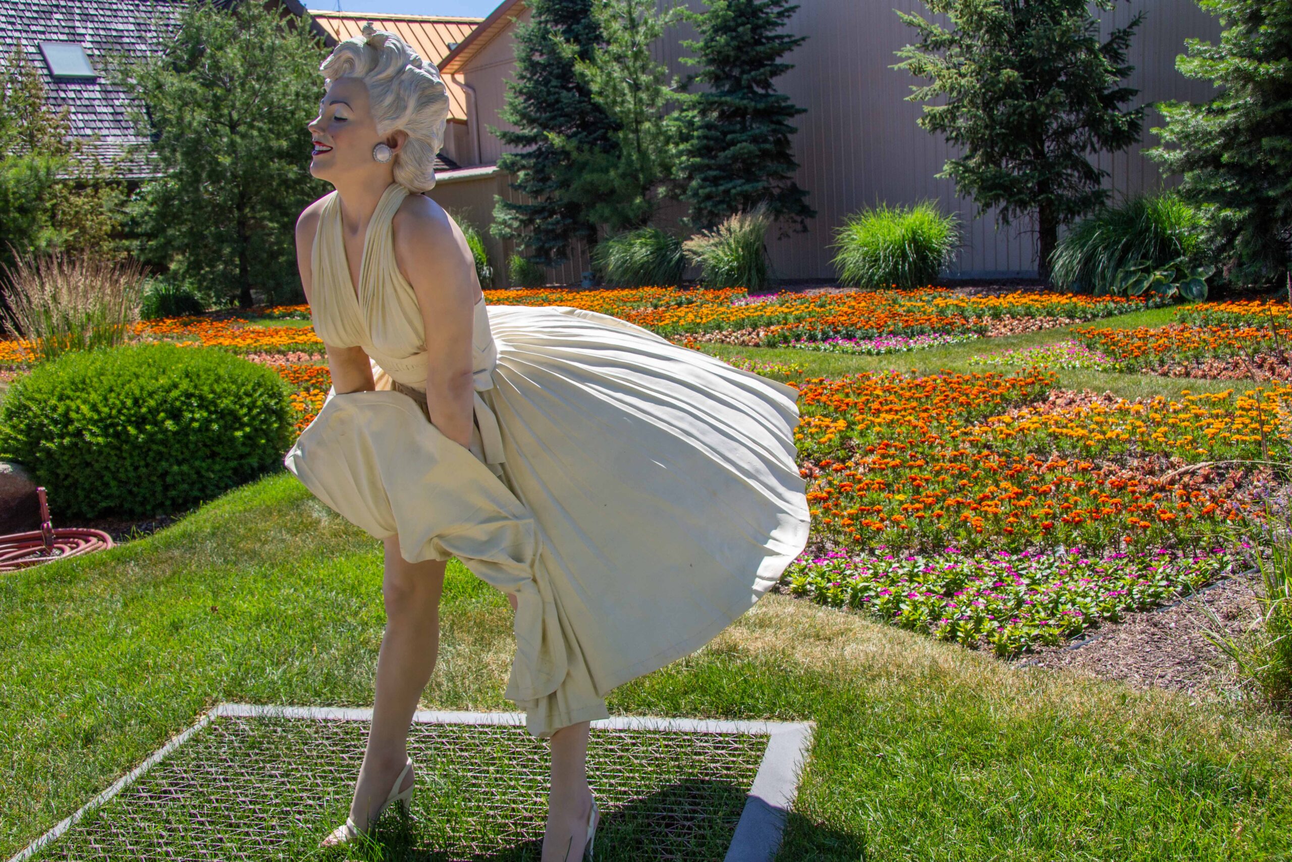Forever Marilyn at Linton's Enchanted Gardens