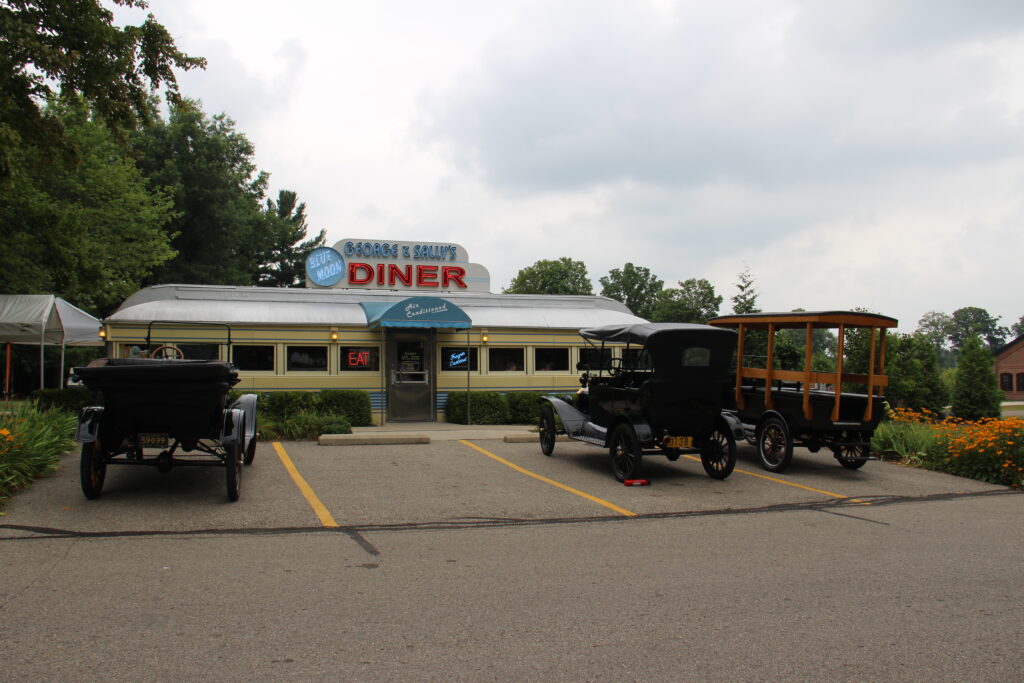 Blue Moon Diner at the Gilmore Car Museum - the king of car museums