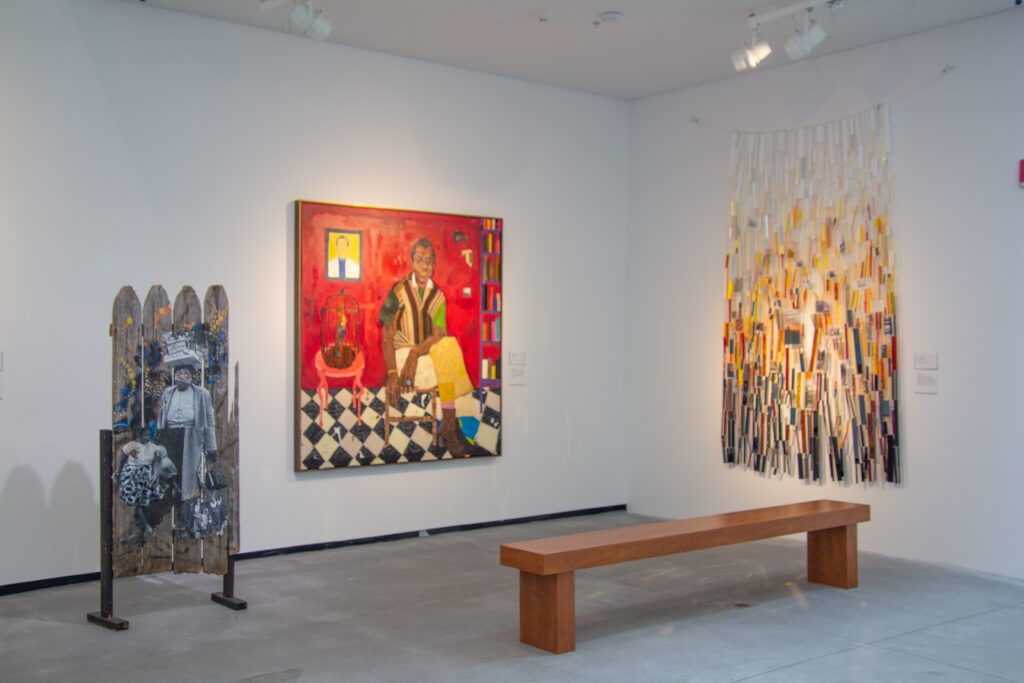 Temporary exhibition of works by Black artists at the Ohr'O'Keefe Museum of Art
