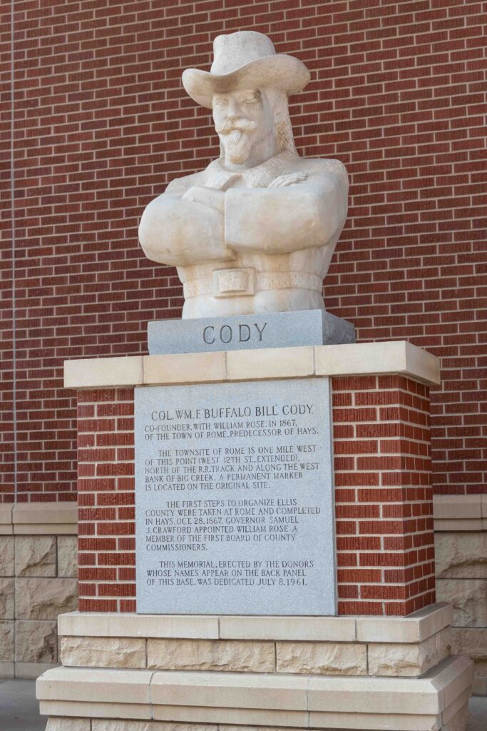Bust of Buffalo Bill Cody