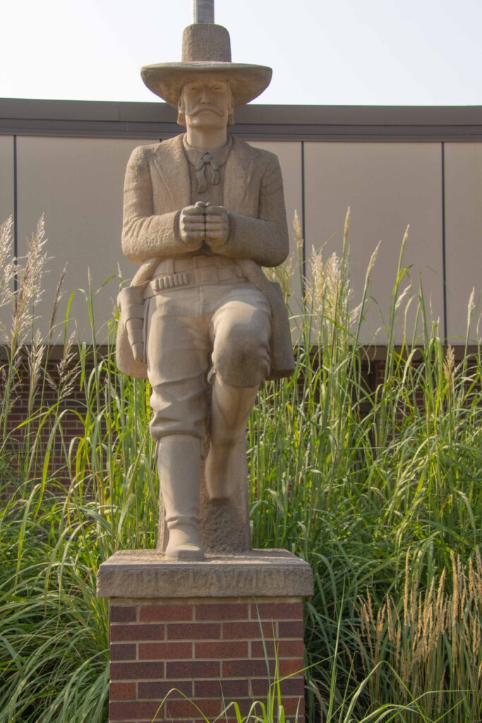 Lawman statue